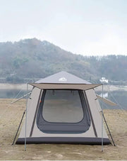 Large Automatic Pop-Up Square Tent by ECOTREK