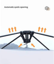 Large Automatic Pop-Up Square Tent by ECOTREK