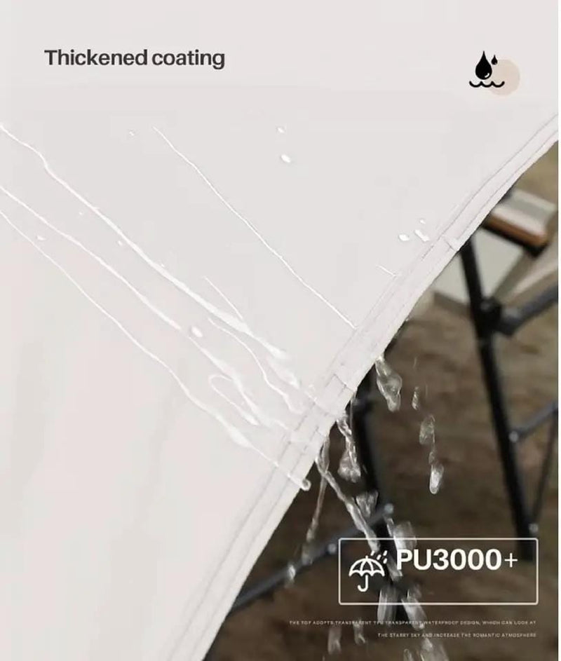 Large Automatic Pop-Up Square Tent by ECOTREK