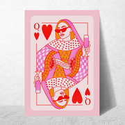 The Queen by Blank Wall Print Shop
