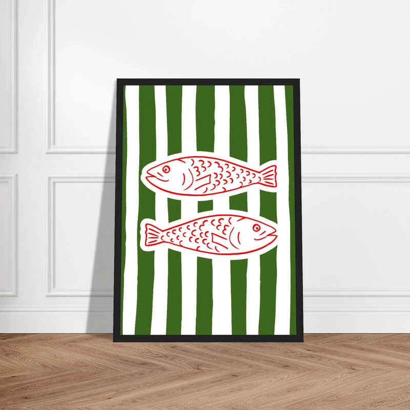 The Fishes by Blank Wall Print Shop