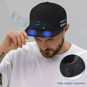 Baseball Cap with Bluetooth Stereo Music Speakers Wireless Headphone Headset by salelink.co.nz