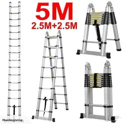 Kiwi Grab Kiwi Grab Ladder Telescopic Aluminum Extension 5m Ladder Telescopic Aluminum Extension 5m
