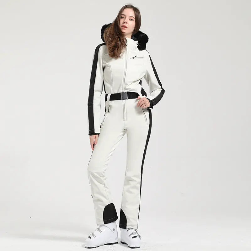 Action Outdoors Limited Women's Slim Fit Ski Suit Set - Waterproof & Warm Women's Slim Fit Ski Suit Set - Waterproof & Warm