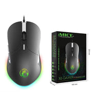 IMICE X6 Wired RGB Gaming Mouse — 6-Button Precision Control | PC Gaming by Mead's Supply & Equipment Outfitters limited