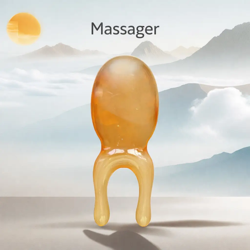 Meridian Massage Gua-Sha Masterpiece 3-Piece Set by Poppy Gifts