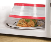 Collapsible High Temperature Microwave Splash Cover for Mess Free Cooking by Action Outdoors Limited