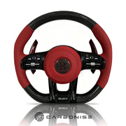 Mercedes-Benz Steering Wheel (Carbon Fiber+ Smooth Leather) #49 by CARBONISE