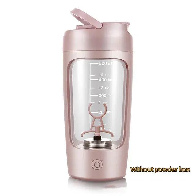 Electric Portable Whey Protein Shaker Bottle For Smooth Blends by Action Outdoors Limited