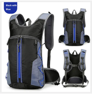 Ecotrek Hydration Backpack with 2L Water Bladder - 10L Hiking & Cycling Rucksack BDXJ50112 by ECOTREK