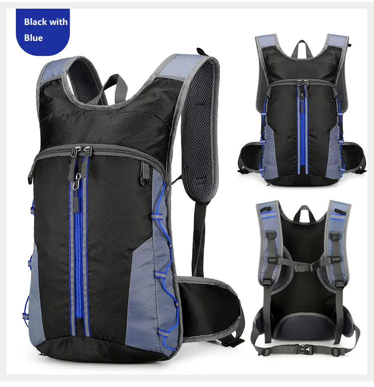 Ecotrek Hydration Backpack with 2L Water Bladder - 10L Hiking & Cycling Rucksack BDXJ50112 by ECOTREK