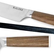 Chef Knife - 8-Inch Professional Japanese Kitchen Knife, Ultra Sharp Gyuto Knife Full Tang Ergonomic Natural Wood Handle, Cooking Knife With Gift Box - 8Inch Chef Knife by China Dropship