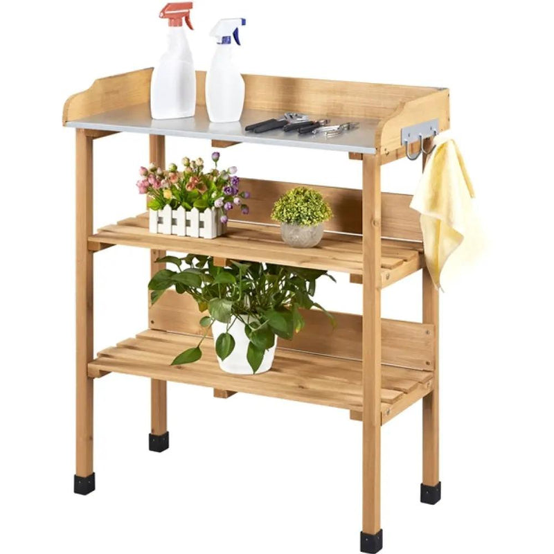 Outdoor Potting Bench by Yaheetech
