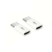 Micro USB to Type C Adapter (White) by 9eight5