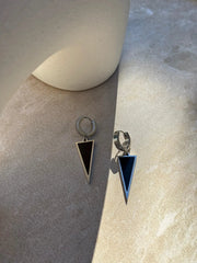 Rautahi Silver Huggies by Tahana Jewellery