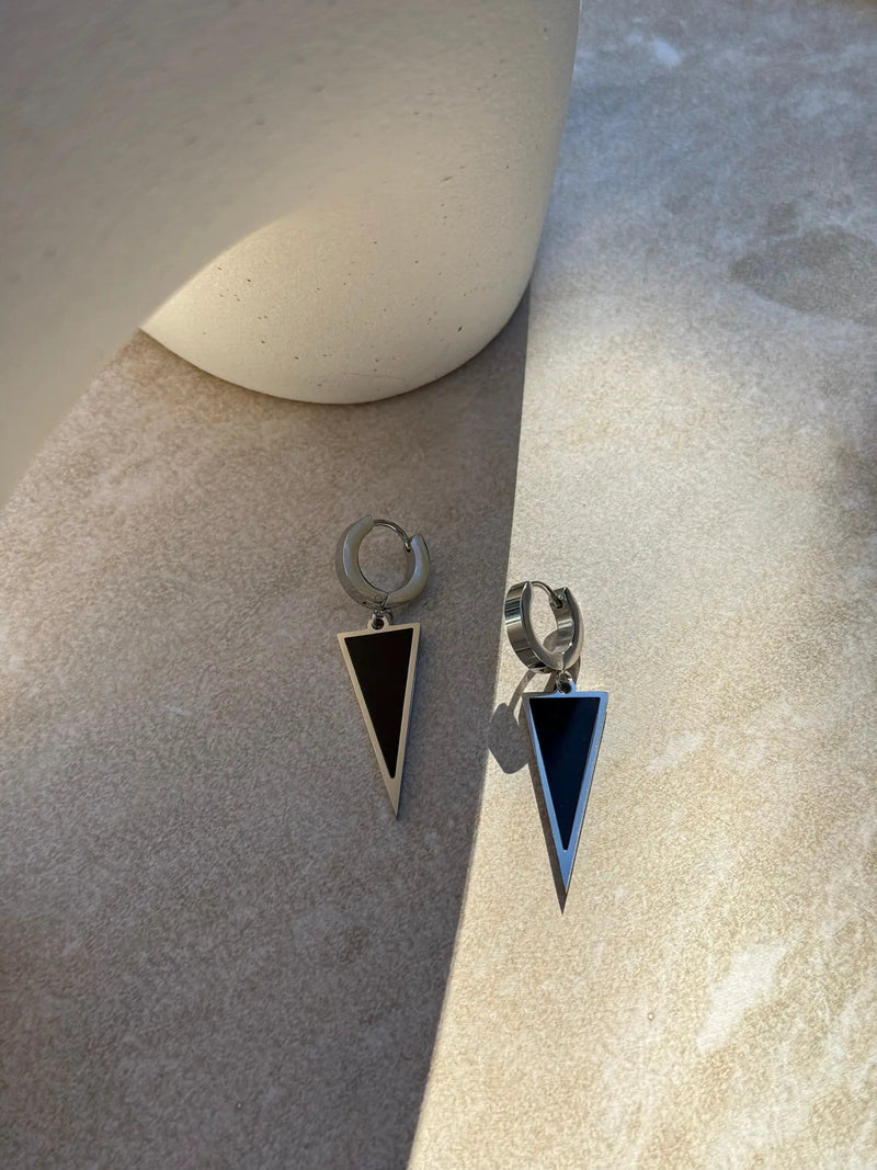 Rautahi Silver Huggies by Tahana Jewellery