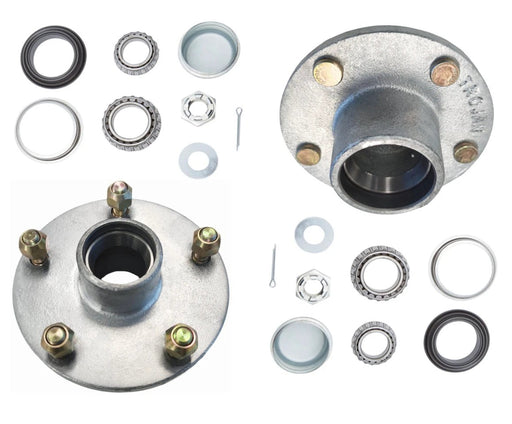 1500kg Non Braked Hub Set - Pair by Trojan