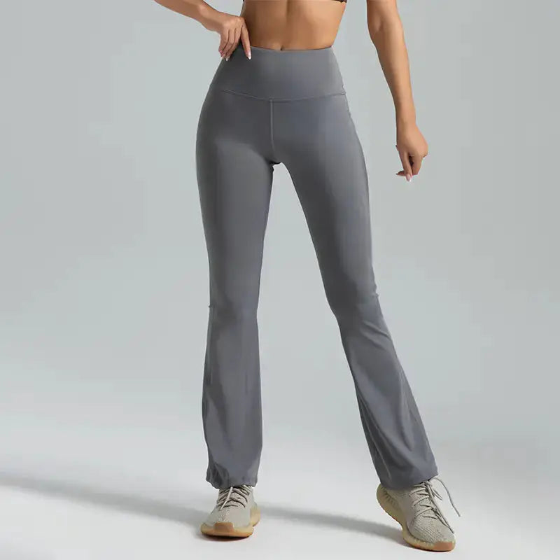 High Waist Flared Yoga Pants - Hip-Lifting Bell Bottom Leggings | Women's Athletic Wear by Mead's Supply & Equipment Outfitters limited