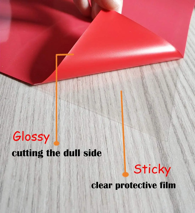 30x300cm Heat Transfer Vinyl Paper - Red by salelink.co.nz