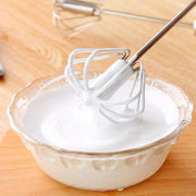g8buynz g8buynz Stainless Steel Semi-AutoMatic Egg Beater Hand Pressure Rotary Beaters Stainless Steel Semi-AutoMatic Egg Beater Hand Pressure Rotary Beaters
