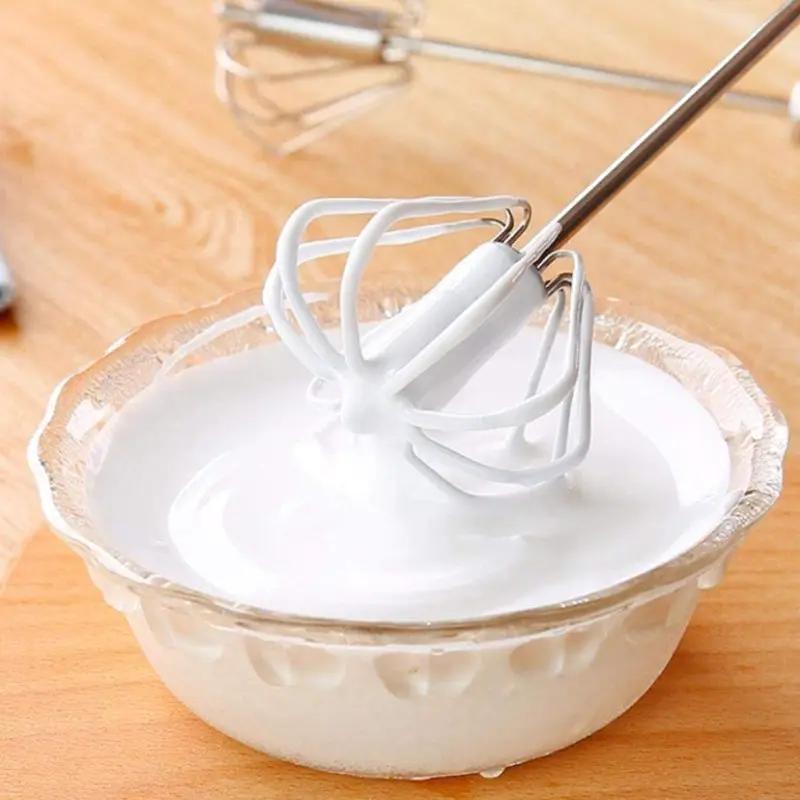 g8buynz g8buynz Stainless Steel Semi-AutoMatic Egg Beater Hand Pressure Rotary Beaters Stainless Steel Semi-AutoMatic Egg Beater Hand Pressure Rotary Beaters