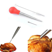 g8buynz g8buynz Turkey Baster, Baster set of 4, Baster syringe needles and Cleaning Brush, red Turkey Baster, Baster set of 4, Baster syringe needles and Cleaning Brush, red