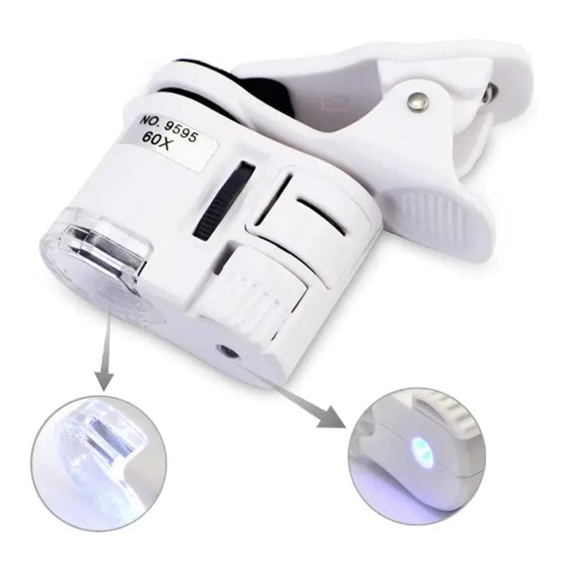 g8buynz g8buynz Universal Clip Type 60X LED UV Light Magnifier Universal Clip Type 60X LED UV Light Magnifier
