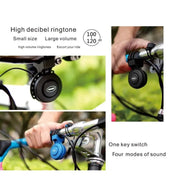 g8buynz g8buynz Electric Bike Horn Electronic Bicycle Bell 100-120 DB Waterproof 4 Sound Modes Electric Bike Horn Electronic Bicycle Bell 100-120 DB Waterproof 4 Sound Modes
