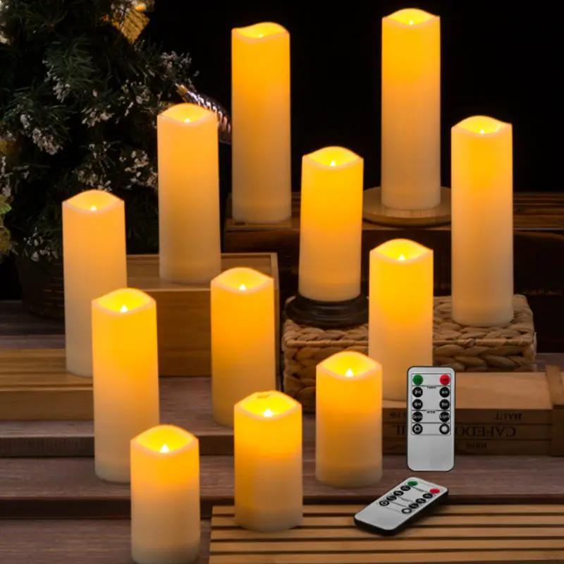 g8buynz g8buynz 12pcs Flameless  LED Candles Outdoor Indoor Battery Operated with 2pcs Remotes 12pcs Flameless  LED Candles Outdoor Indoor Battery Operated with 2pcs Remotes