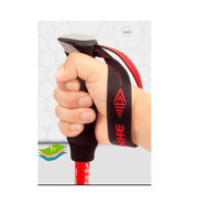 Aluminum Alloy Folding Ultralight Trekking Poles HBXK1011 by ECOTREK