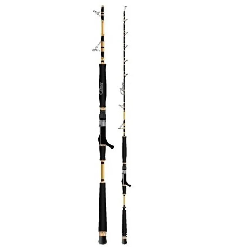 Catch Combo 400g Acid Wrap Jigging Rod With JGX5000 Right Hand Reel Spooled With Braid by Action Outdoors Limited