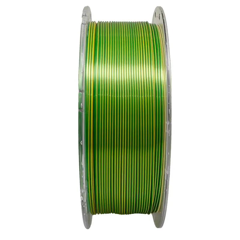 PLA 3D Printing Filament 1KG - Yellow+Green by salelink.co.nz