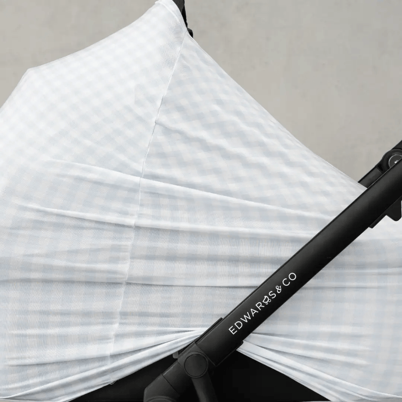 Blue Gingham Multi-Use Cover by Modern Mini