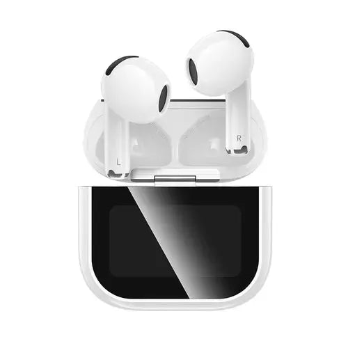 BroDeals Earphone TWS Earbud w/ LCD Touch Screen, 4 Hours TWS Earbud w/ LCD Touch Screen, 4 Hours