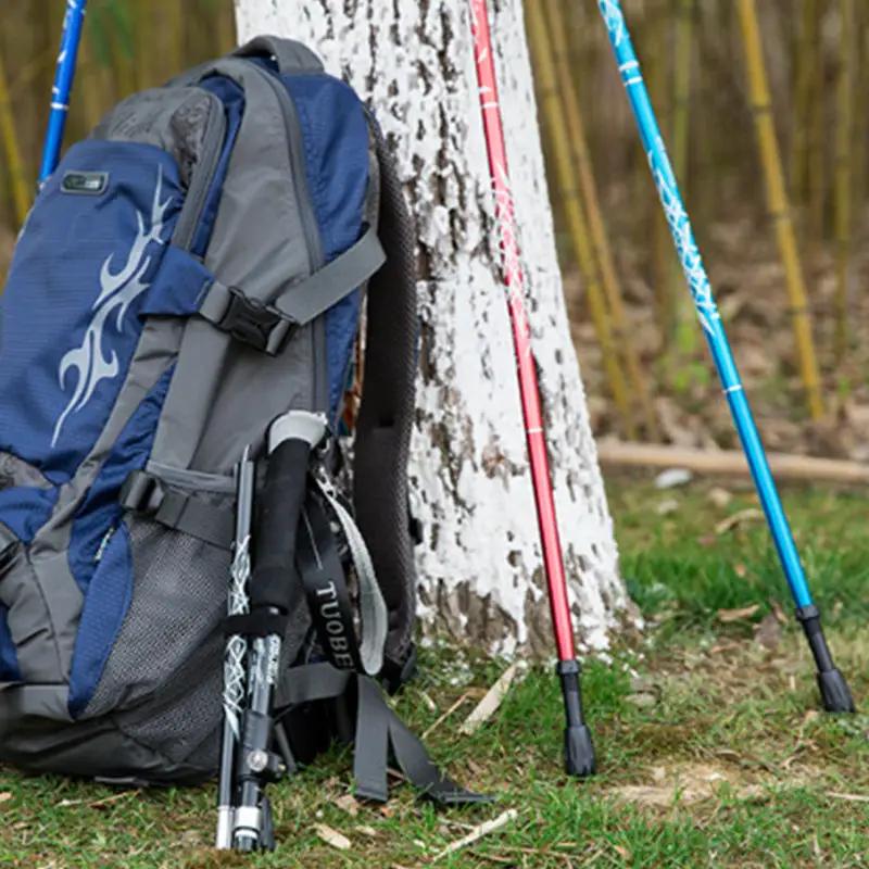 g8buynz g8buynz 2pcs Hiking Poles Trekking Poles Collapsible Aluminium Lightweight Black 2pcs Hiking Poles Trekking Poles Collapsible Aluminium Lightweight Black