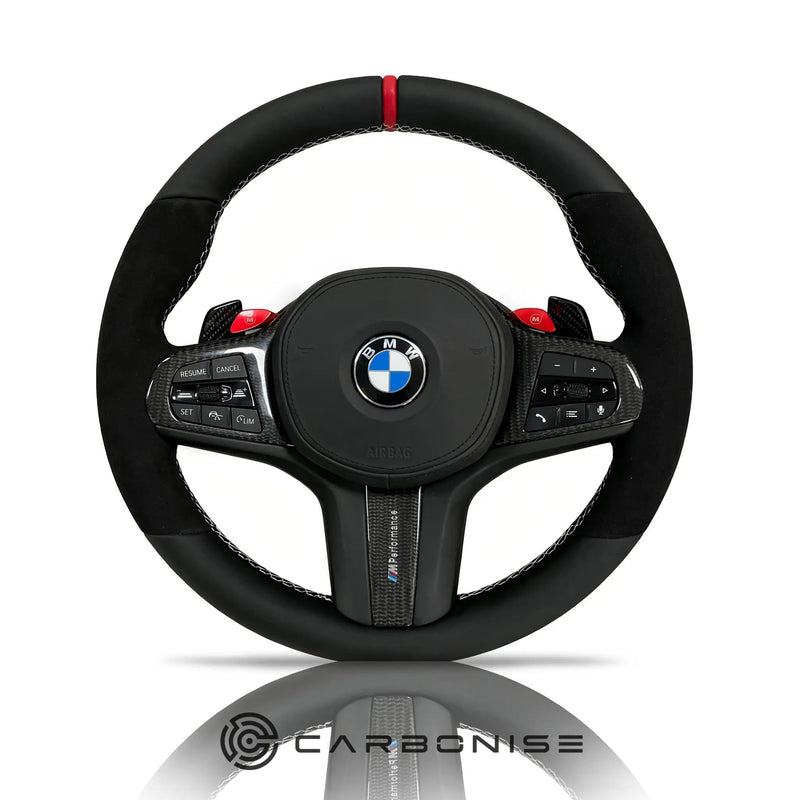 BMW Steering Wheel (Leather+Alcantara) #4 by CARBONISE