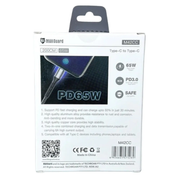 Maxguard 2m 65W Type-C to C cable M42CC by 9eight5