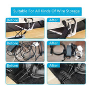 g8buynz g8buynz 126pcs Cord Organizer Kit 4 Cable Sleeve with Zipper 10 Self Adhesive Cable Clip 126pcs Cord Organizer Kit 4 Cable Sleeve with Zipper 10 Self Adhesive Cable Clip