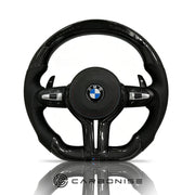 BMW Steering Wheel (Carbon Fiber+Perforated Leather) @4 by CARBONISE