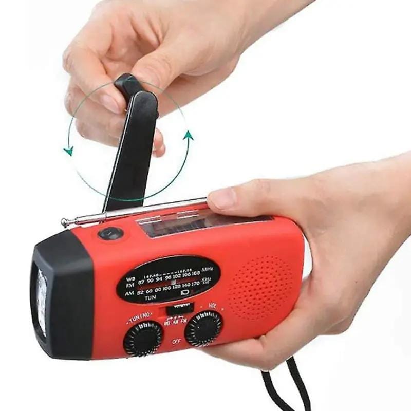g8buynz g8buynz Wind Up Radio, Emergency Radio Solar Portable 1000mah Power flashlight Wind Up Radio, Emergency Radio Solar Portable 1000mah Power flashlight