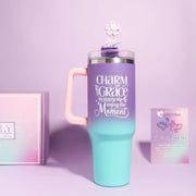 Purple Theme Aroma Candle Bath Gift Box by Poppy Gifts
