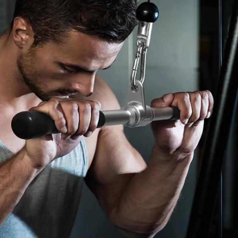 g8buynz g8buynz Pull Down Attachment Cable Machine Accessories for Home Gym Weight Fitness H Pull Down Attachment Cable Machine Accessories for Home Gym Weight Fitness H