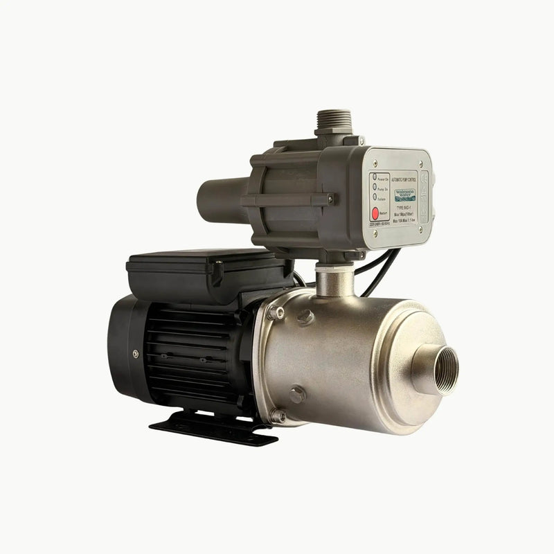 Kaha Force Series Multistage Centrifugal Pump with Pressure Controller - Stainless Steel, High Pressure NZ by Filtration Station NZ