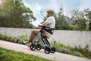 Kiwi eRide Kiwi eRide 4 in 1 Electric Rollator, Wheelchair, Walker with Seat, Foldable Transport Wheelchair Black 4 in 1 Electric Rollator, Wheelchair, Walker with Seat, Foldable Transport Wheelchair Black
