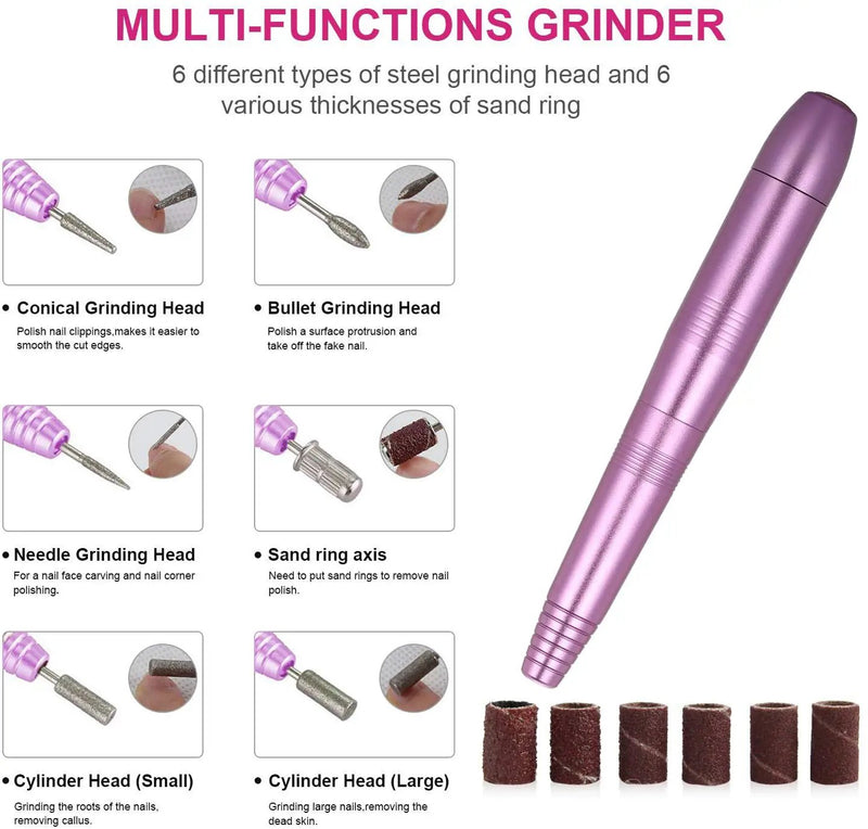 Electric Nail Drill Kit by salelink.co.nz