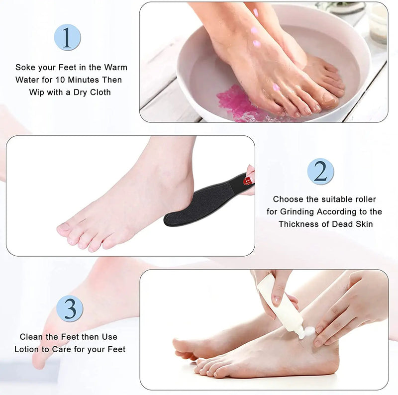 Electric Foot File Pedicure Set by salelink.co.nz