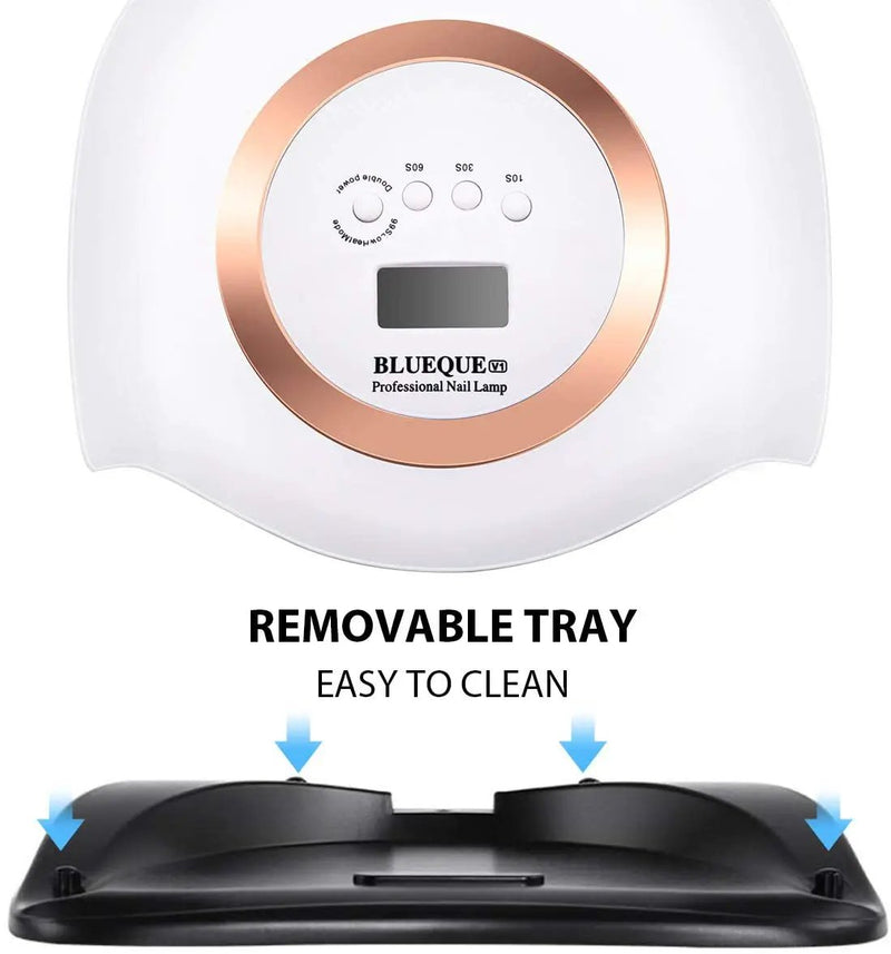 LED UV Nail Lamp 168W 42LED by salelink.co.nz
