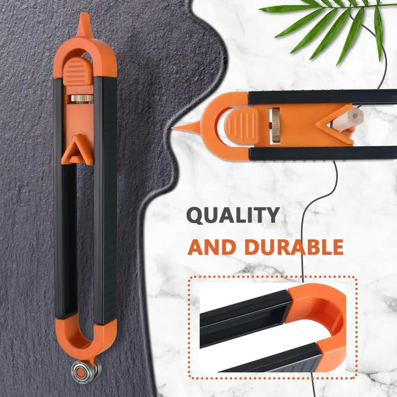 Profile Scribing Ruler Contour Gauge by salelink.co.nz