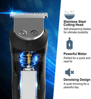 Beard Trimmer Hair Clippers Kit by salelink.co.nz