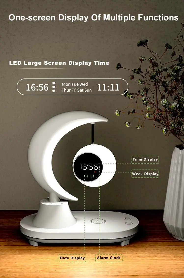 Smart Desk Lamp Wireless Charger by salelink.co.nz